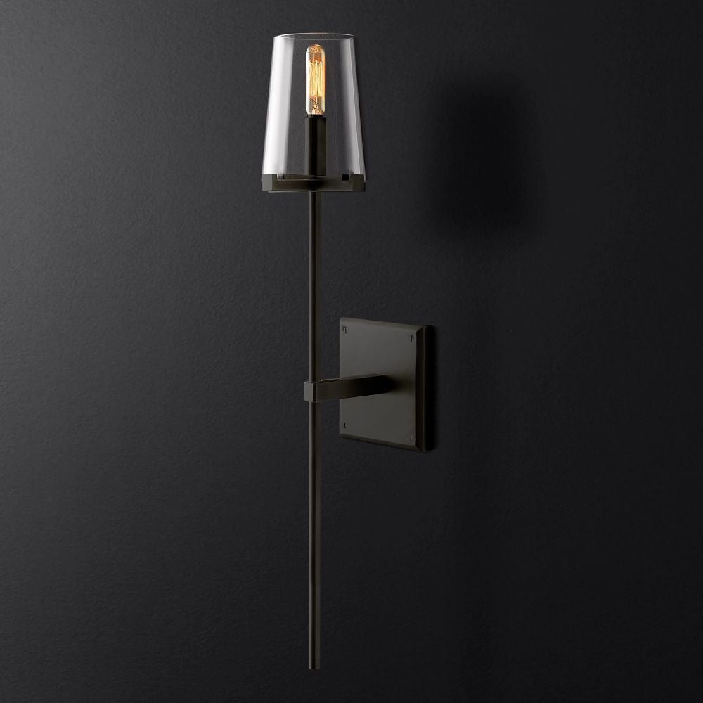 Pauillac Modern Heritage Torch Wall Sconce