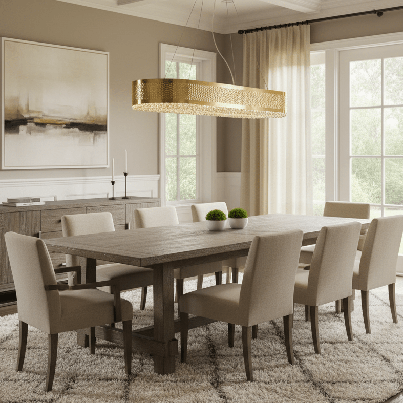 buyGiovanni Gold Crystal Dining Chandelier - Morsale