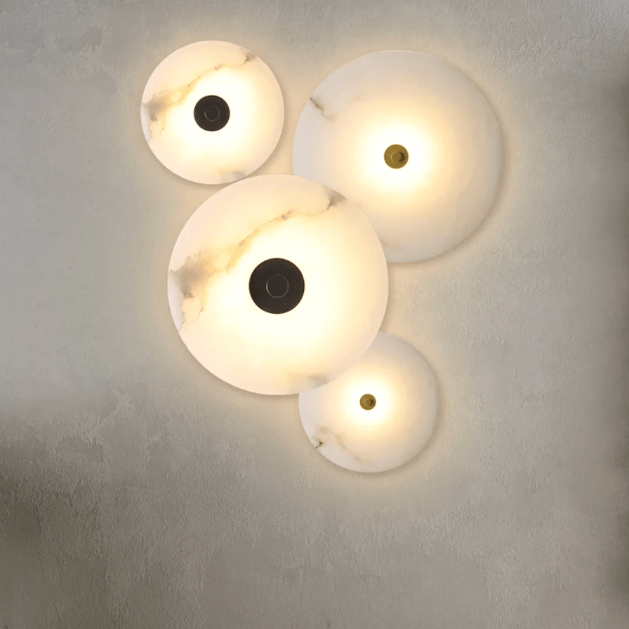 buyMoonshade Marble Wall Sconce - Morsale