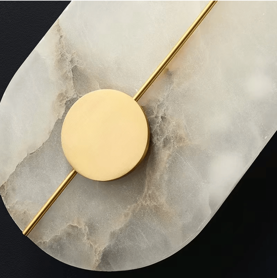 buyHaddon Marble Sconce - Morsale