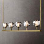 Boule De Radiant Crystal Linear Chandelier 48"