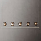 Boule De Radiant Crystal Linear Chandelier 48"