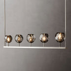 Boule De Radiant Crystal Linear Chandelier 48"