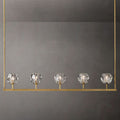 Boule De Radiant Crystal Linear Chandelier 48"