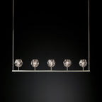 Boule De Radiant Crystal Linear Chandelier 48"