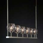 Boule De Radiant Crystal Linear Chandelier 60"