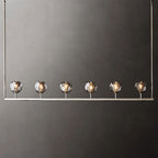 Boule De Radiant Crystal Linear Chandelier 60"