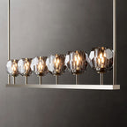 Boule De Radiant Crystal Linear Chandelier 60"