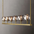Boule De Radiant Crystal Linear Chandelier 60"