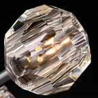 Boule De Radiant Crystal Linear Chandelier 60"
