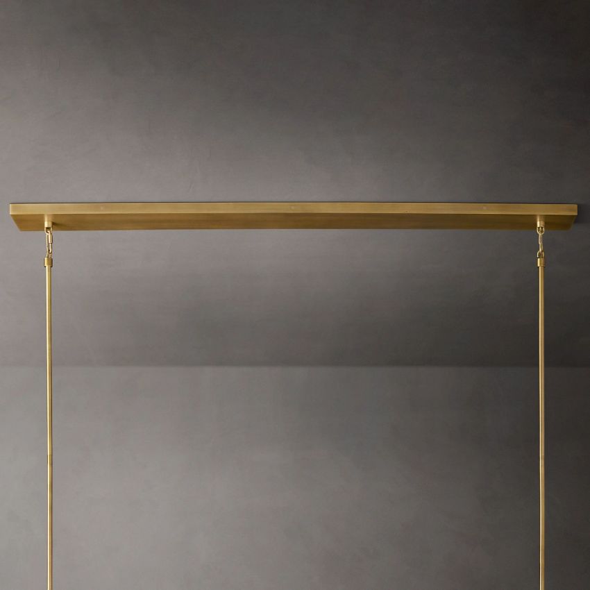 Boule De Radiant Crystal Linear Chandelier 60"