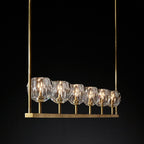 Boule De Radiant Crystal Linear Chandelier 60"