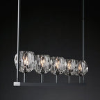 Boule De Radiant Crystal Linear Chandelier 60"