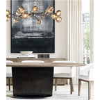 Boule De Radiant Crystal Round Chandelier 24"