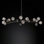 Boule De Radiant Crystal Round Chandelier 72"