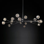 Boule De Radiant Crystal Round Chandelier 72"