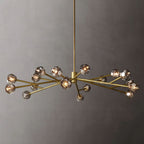 Boule De Radiant Crystal Round Chandelier 72"