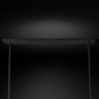 Odeon Deco Prism Rectangular Tiered Chandelier 72"