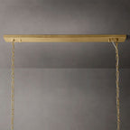Odeon Deco Prism Rectangular Tiered Chandelier 72"