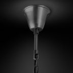 Odeon Deco Prism Round Chandelier 20"