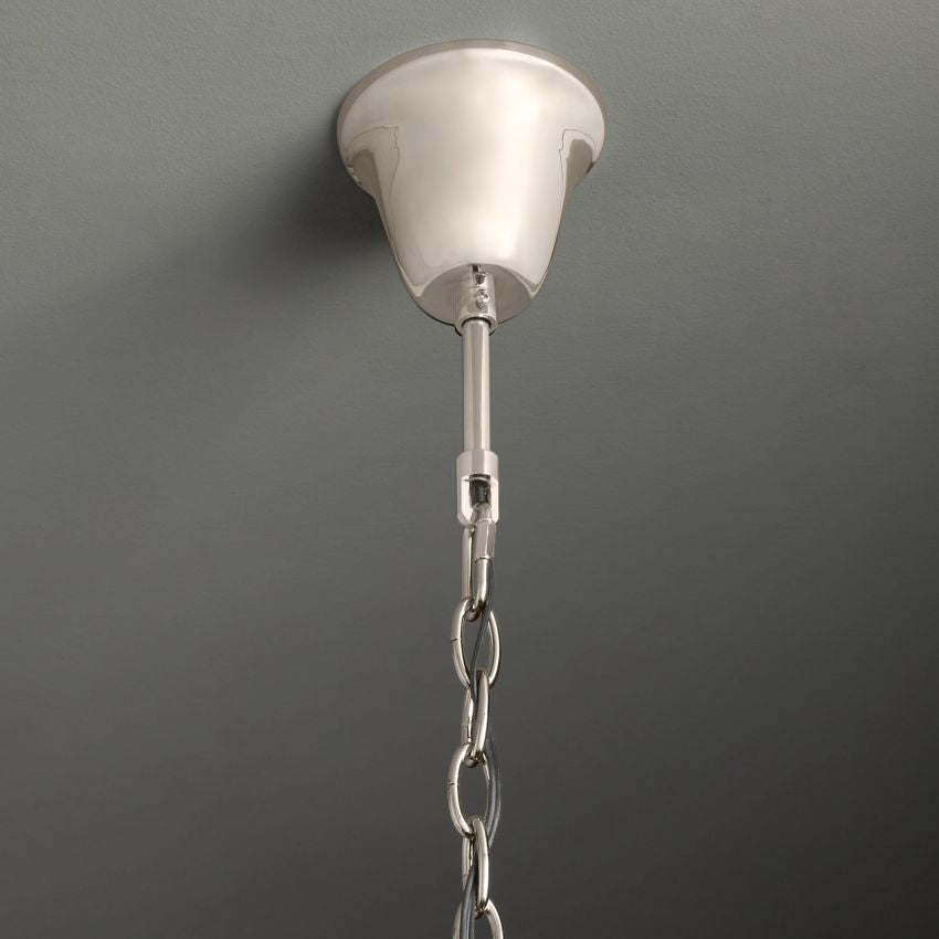 Odeon Deco Prism Round Chandelier 20"