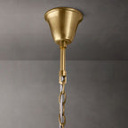 Odeon Deco Prism Round Chandelier 20"