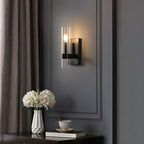 Ravelle Clear Glass Wall Sconce