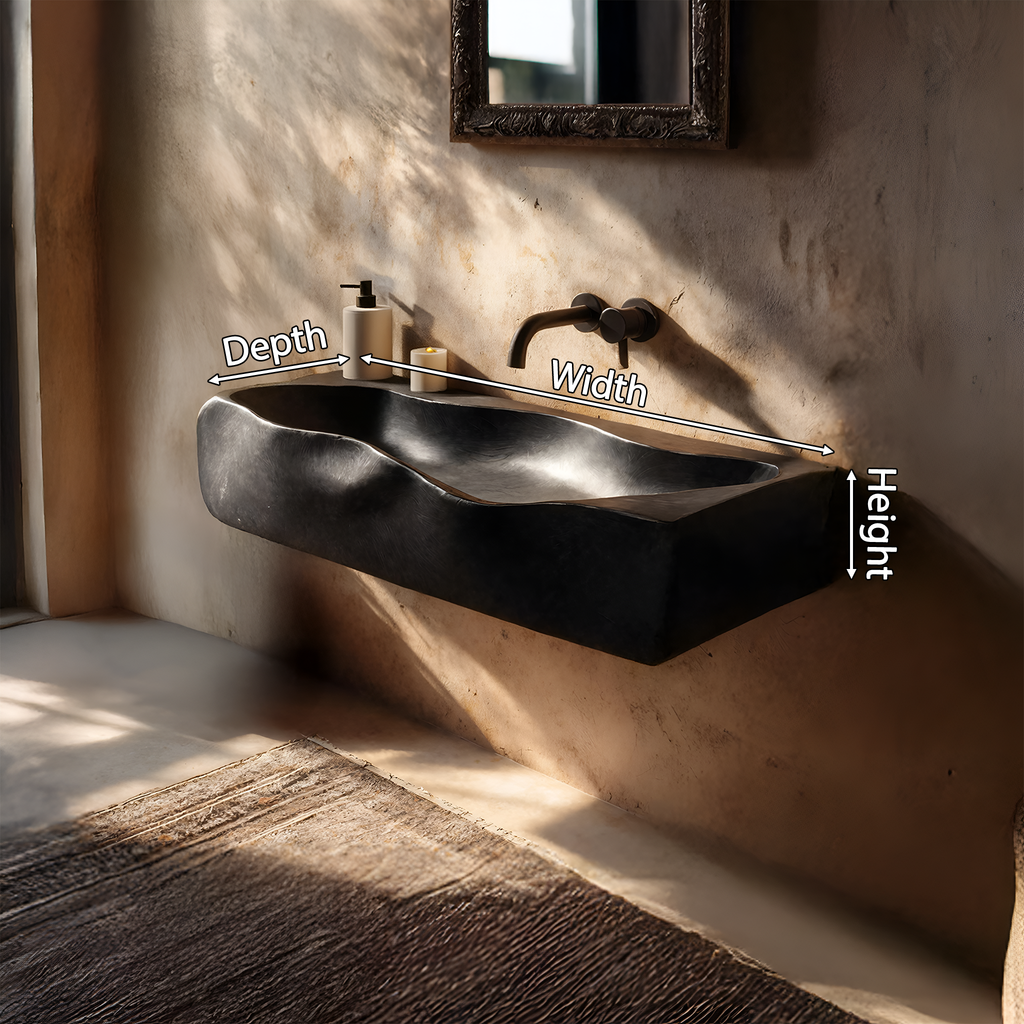 Handcrafted Live Edge Wood Vanity Sink For One Of A Kind Bathroom Decor