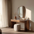 Contemporary Organic Vanity Table For Bedroom