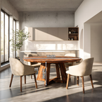 Modern Round Dining Table For Kitchen And Dining