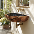 Mid Century Wooden Vanity Sink For Bathroom Decor And Furniture