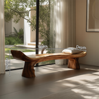 Live Edge Rustic Wood Bench For Entryway Home Decor