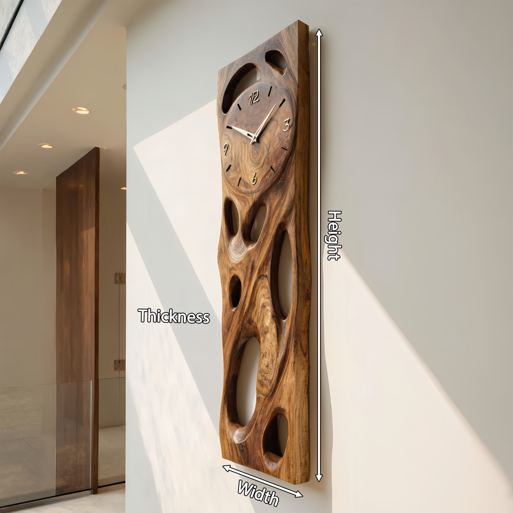 Contemporary Wall Clock For Living Room Interior
