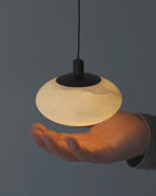 Spanish Alabaster Oval Chandelier