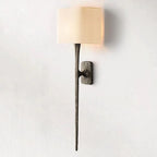 Thaddeus Artisan Forged Shaded Wall Sconce