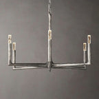 Thaddeus Artisan Forged Round Chandelier 36"