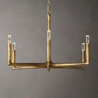 Thaddeus Artisan Forged Round Chandelier 36"