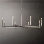 Thaddeus Artisan Forged Round Chandelier 60"