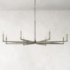 Thaddeus Artisan Forged Round Chandelier 72"