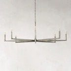 Thaddeus Artisan Forged Round Chandelier 72"
