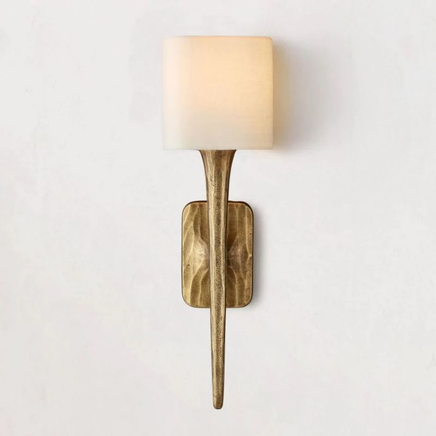 Thaddeus Artisan Forged Shaded Wall Sconce