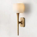 Thaddeus Artisan Forged Shaded Wall Sconce