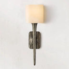 Thaddeus Artisan Forged Shaded Wall Sconce