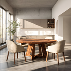 Modern Round Dining Table For Kitchen And Dining