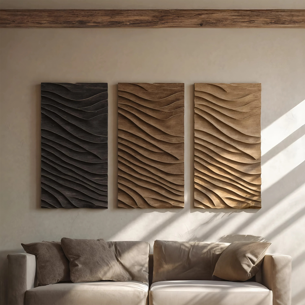 Farmhouse Wooden Wall Art For Rustic Living Room