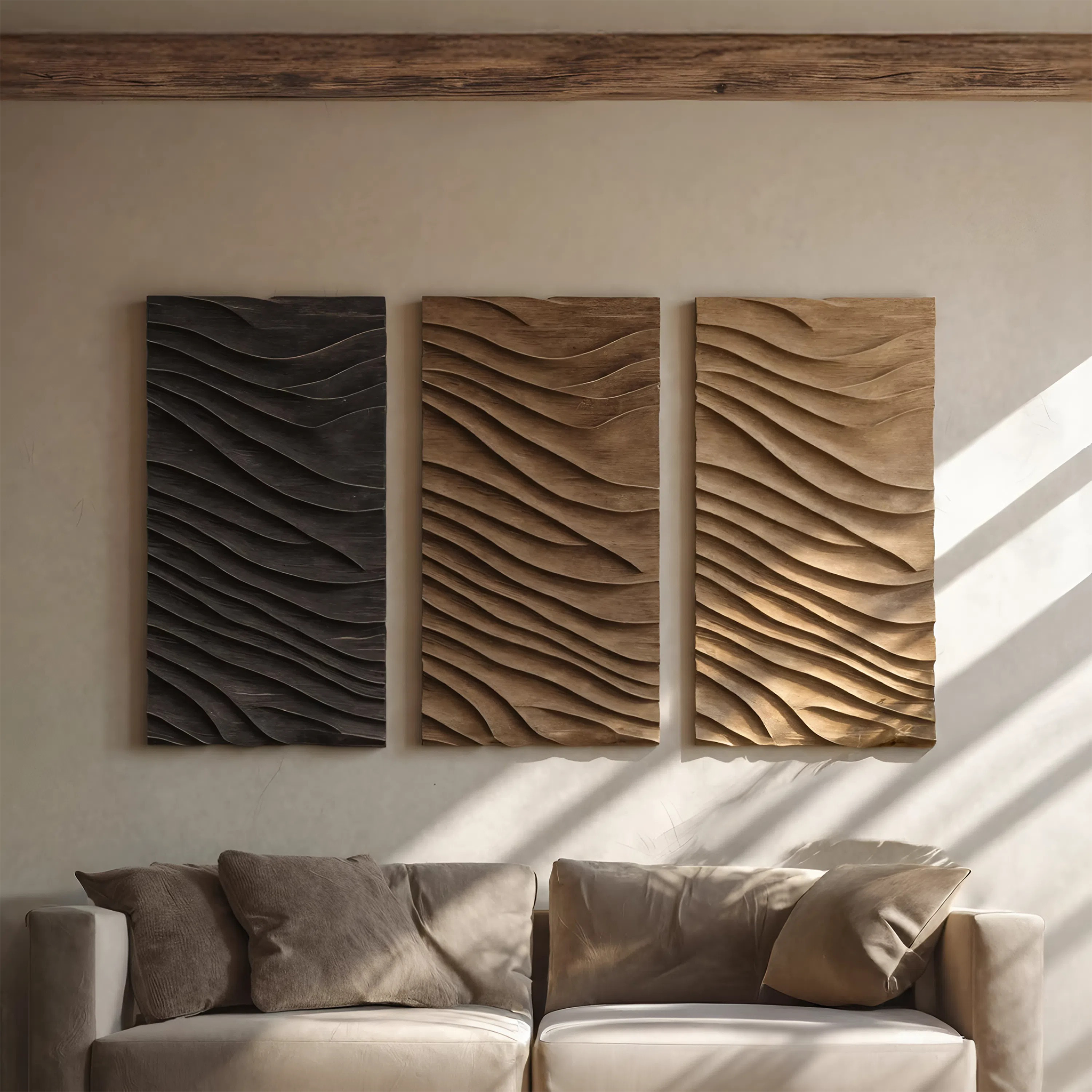 Farmhouse Wooden Wall Art For Rustic Living Room