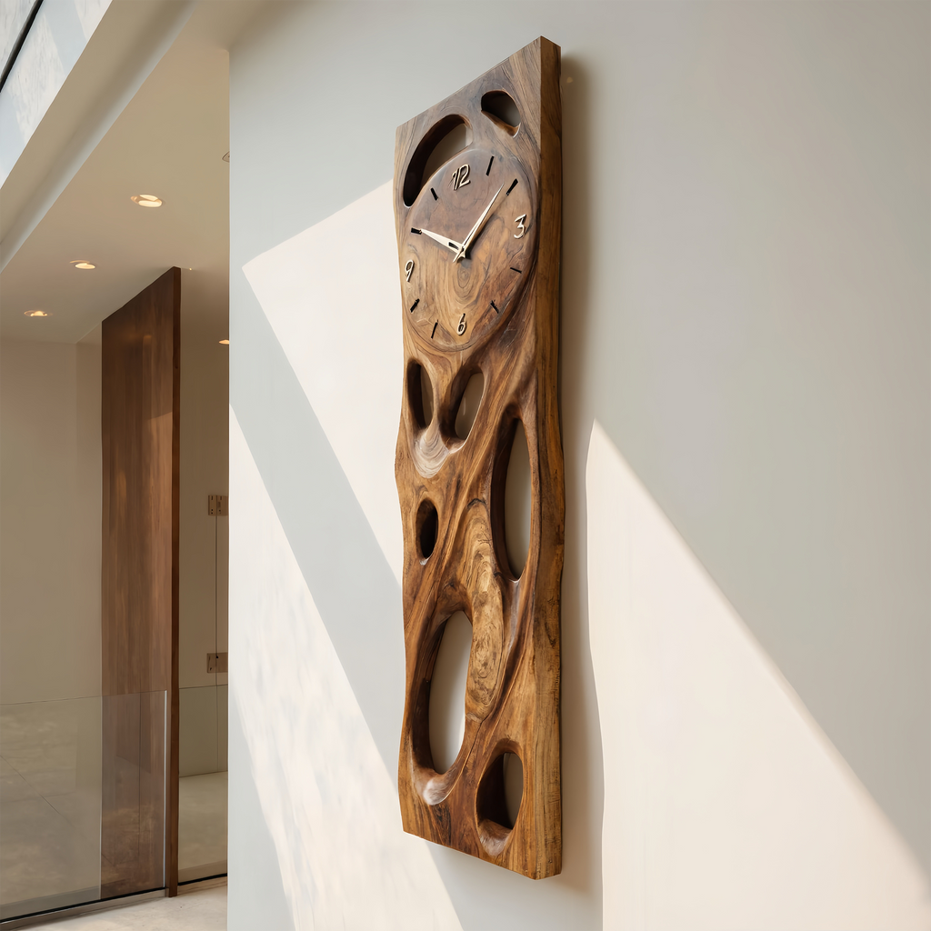 Contemporary Wall Clock For Living Room Interior