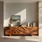 Modern Organic Sideboard Storage Cabinet For Living Room