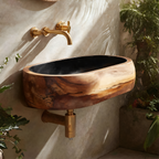 Farmhouse Wooden Vanity Sink For Bathroom Furniture Decor