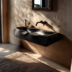 Handcrafted Live Edge Wood Vanity Sink For One Of A Kind Bathroom Decor